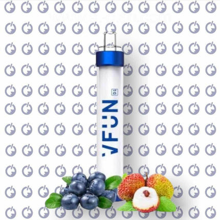 Vfun Blueberry Lychee 🫐 ليتشي توت⁩ - Quawins disposable -  الكلان فيب el-clan.