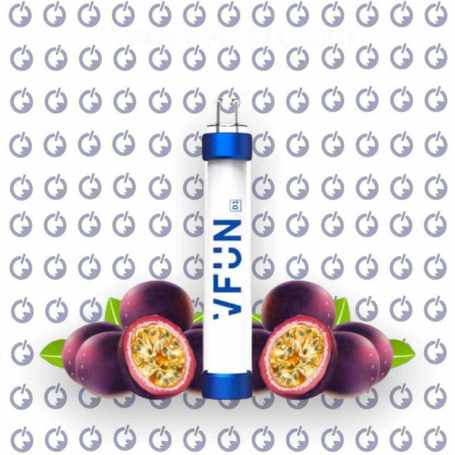 Vfun Passion Fruit 😍 ماراكويا⁩ - Quawins disposable -  الكلان فيب el-clan.