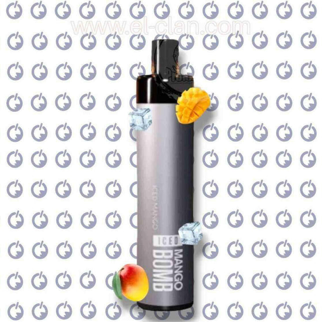 Vgod Mango Bomb Iced disposable مانجو ساقع - VGOD disposable -  الكلان فيب el-clan.