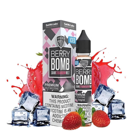 VGOD SaltNic Iced Berry Bomb  فراوله ساقع