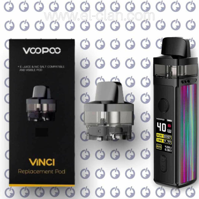 Vinci 1 Empty Cartridge غيار فارغ فينشي - voopoo -  الكلان فيب el-clan.