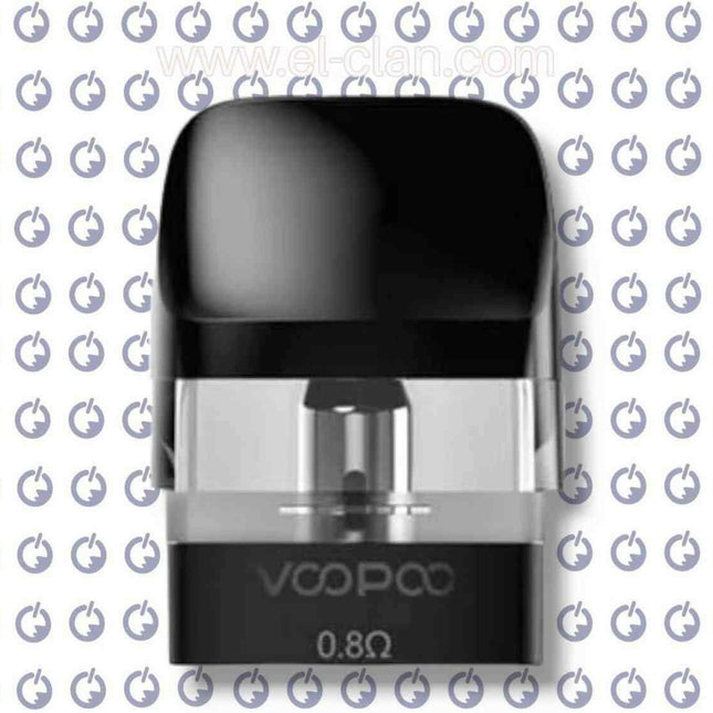 عبوة غيار فيب فينشي بود فيب من Voopoo موديل V2 بسعة 0.8 مل في عبوة واضحة