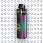 بود فيب هاردوير فينشي إكس من Voopoo بلون أحمر سكارليت يظهر في الصورة