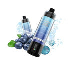 VNSN Max Disposable vape in blueberry gum flavor with a sleek design, offering 20,000 puffs of rich taste.