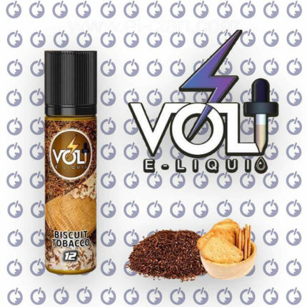 Volt Biscuit Tobacco ⚡️ توباكو بسكويت - Volt E-Juice -  الكلان فيب el-clan.