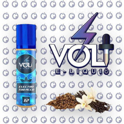 Volt Electro Tobacco ⚡️ توباكو فانيليا - Volt E-Juice -  الكلان فيب el-clan.