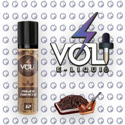 Volt Power Tobacco MTL vape liquid by Volt E-Juice, 60ml bottle with nicotine strength 9mg, featuring tobacco flavor in a local vape juice.