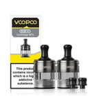 خزانة فيب Voopoo PNP X بالفضة، غيار مولي، يستخدم مع أجهزة Voopoo، تصميم أنيق وعملي للمستخدمين.