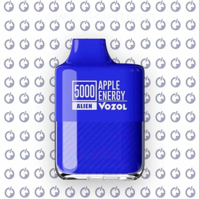 Vozol Alien 5000 Apple Energy disposable تفاح - Vozol disposable -  الكلان فيب el-clan.