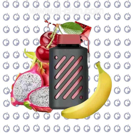 Vozol Gear 10000 Dragon Fruit Banana Cherry دراجون فروت موز كريز - Vozol disposable -  الكلان فيب el-clan.