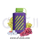 Vozol Gear 10K Grape Ice disposable vape pen with colorful design, 10,000 puffs, for vapor and flavor.