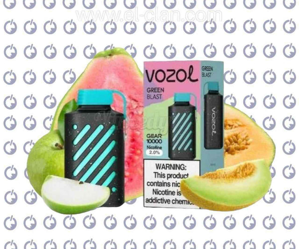 Vozol Vape 10k Vozol Gear 10K Green Blast Disposable Kiwi Apple Cantaloupe Vozol Vape 10k Vozol Gear 10K Green Blast Disposable Kiwi Apple Cantaloupe