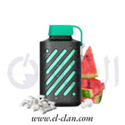 Vozol Gear 10K Watermelon Bubble Gum disposable in pink and green, featuring watermelon flavor and compact design.
