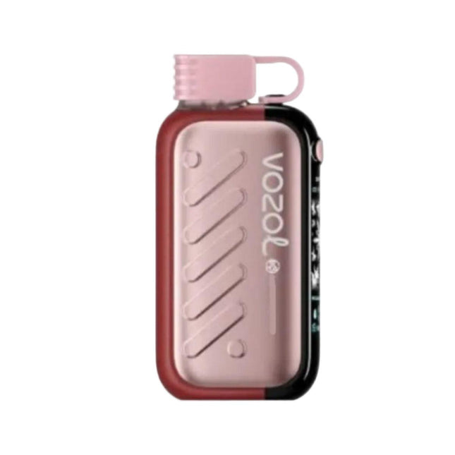 سحبة فيب Vozol Gear Ice وSweet بنكهة الفراولة والتوت والكريز، ديسبوسبل بحوالي 50 ألف نفخة، برائحة منعشة.