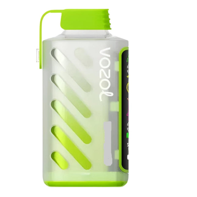 سجائر إلكترونية Vozol Gear Power 25K بنكهة النعناع، فيب ديسبوسبل بقوة 25000 نفخة من علامة Vozol.