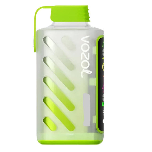 جهاز فيب ديسبوسبل Vozol Gear Power 25K بنكهة بطيخ وعلكة، يدوم حتى 25000 نفخة، مع نيكوتين ملح 50 ملغ