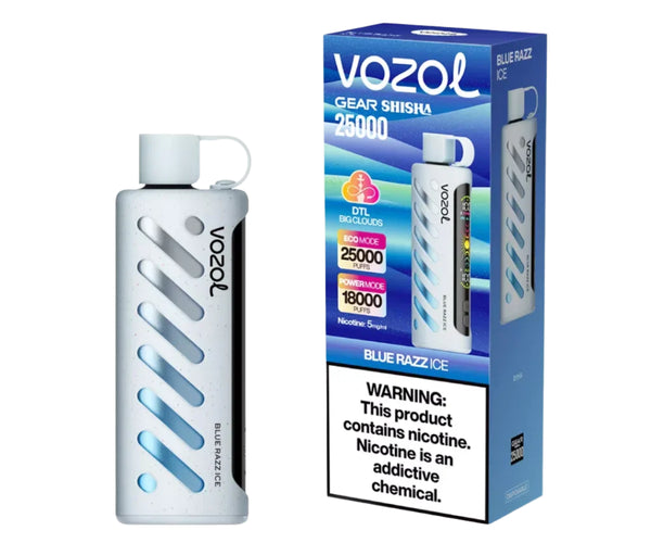 Vozol 25k Vape Vozol Gear Shisha 25k Blue Razz Ice disposable raspberry Vozol 25k Vape Vozol Gear Shisha 25k Blue Razz Ice disposable raspberry