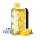 Vozol Rave 40k Mango Ice disposable vape pen with 40,000 puffs, salt nic, featuring mango and ice flavor.