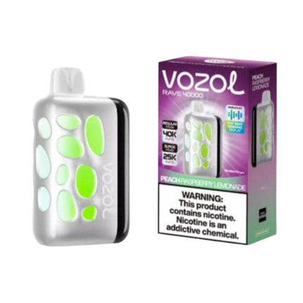Vozol Rave 40k Peach Rasperry Lemonade Disposble خوخ توت ليمون