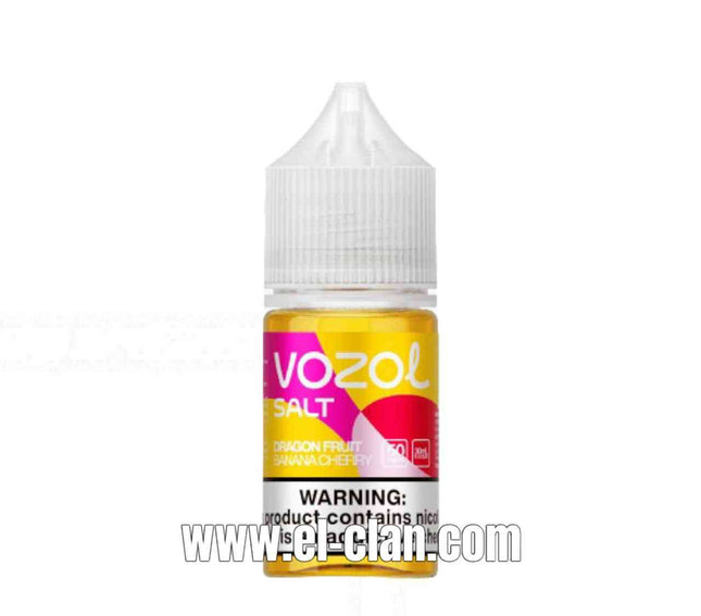 Vozol SaltNic Dragon Fruit Banana Cherry دراجون فروت موز كريز - الكلان فيب.