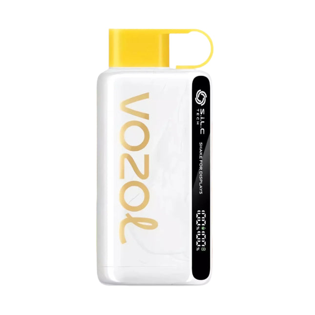 Vozol Star 12K Kiwi Passion Fruit Guava disposable vape with colorful packaging and flavor label, showcasing its sleek design.