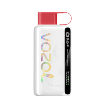 Vozol Star 12K Watermelon Ice disposable vape with watermelon flavor and 12,000 puffs, featuring salt nicotine, in a sleek design.