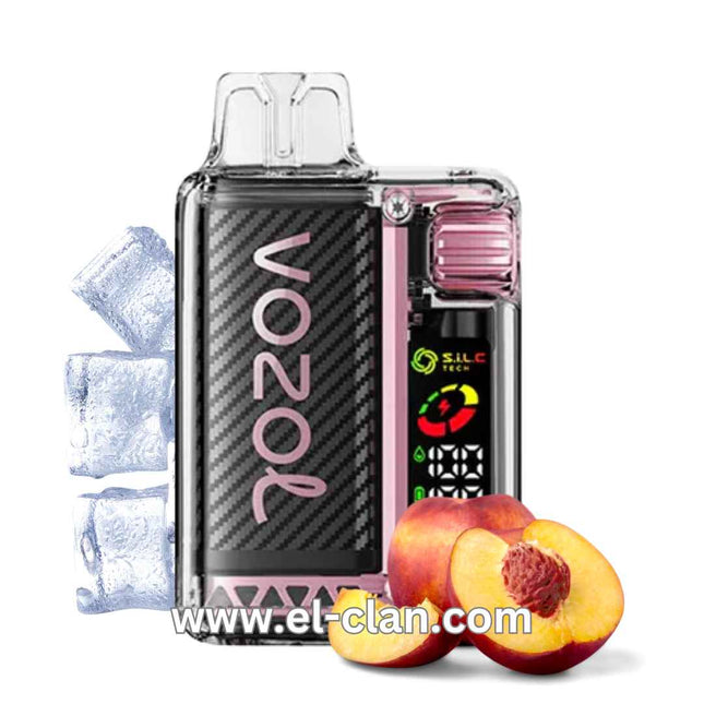 Vozol Vista 20K Peach Ice disposable خوخ ساقع - الكلان فيب.