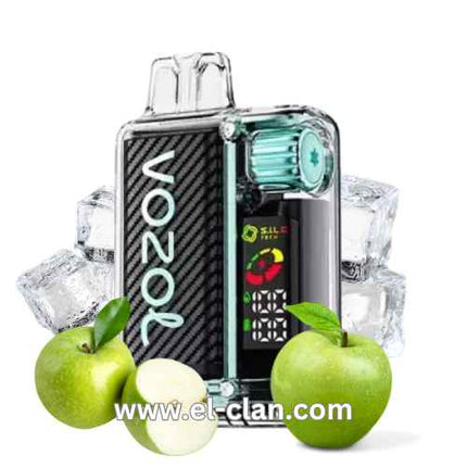 Vozol Vista 20K Sour Apple Ice disposable  تفاح ساقع - الكلان فيب.