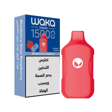 Waka Smash 15K Blueberry Sour Raspberry Disposable توت