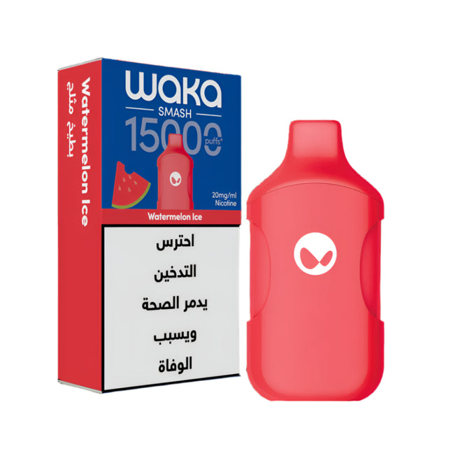 Waka Smash 15K Watermelon Ice Disposable بطيخ ساقع