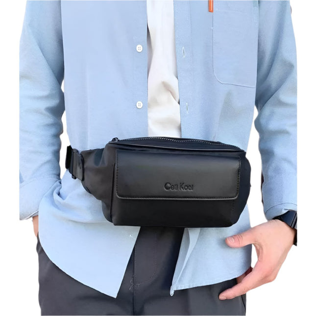 Waterproof شنطة وسط رجالي - bags -  الكلان فيب el-clan.