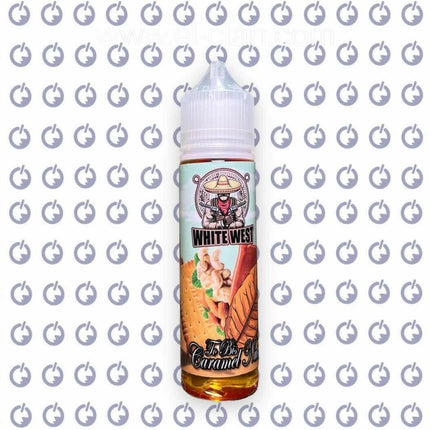 White West Tobacco Biscuit Caramel Nuts تبغ بسكويت كراميل مكسرات - White West E-Juice -  الكلان فيب el-clan.