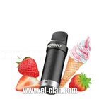 Wotofo Nexpod disposable vape cartridge with strawberry cone flavor, featuring salt nic for smooth vaping and up to 5000 puffs.
