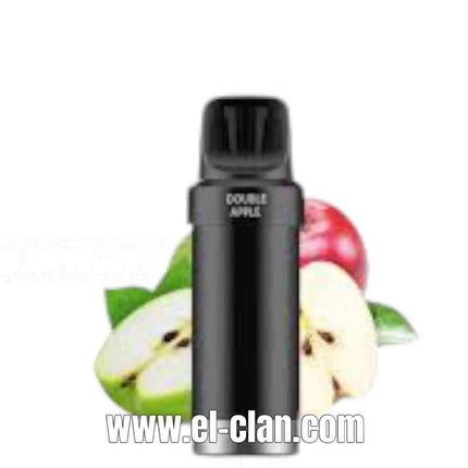 Wotofo Nexpod Double Apple disposable vape cartridge with salt nicotine, designed for the vape pen, featuring two apple flavors.