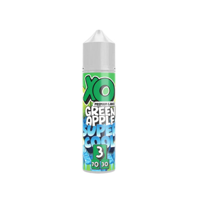 XO Super Cool Green Apple  تفاح ساقع جدا - الكلان فيب