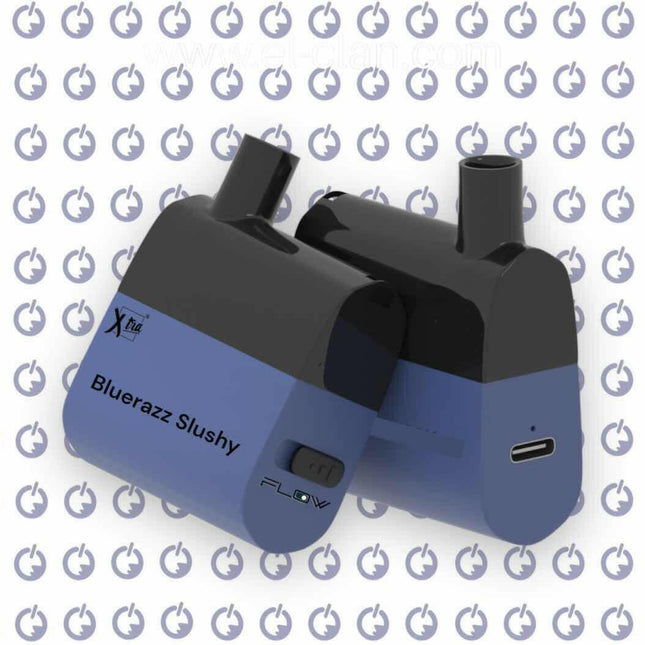 Xtra Flow Bluerazz Slushy disposable اكسترا فلو توت - Xtra Flavors -  الكلان فيب el-clan.