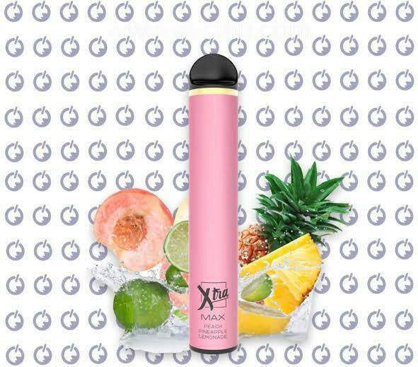 Xtra max 2500 Peach Pineapple Lemonade disposable  اكسترا ماكس  اناناس ليمون خوخ - Xtra Flavors -  الكلان فيب el-clan.