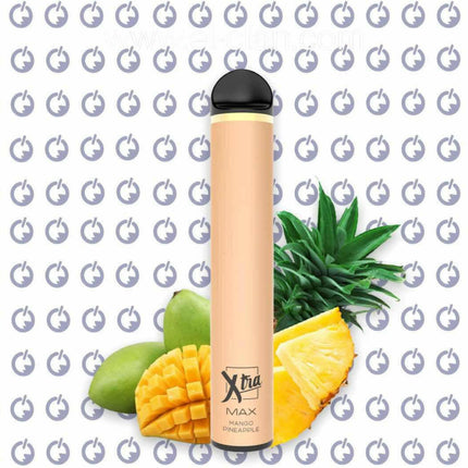 Xtra MAX Mango Pineapple disposable اكسترا ماكس مانجو اناناس - Xtra Flavors -  الكلان فيب el-clan.