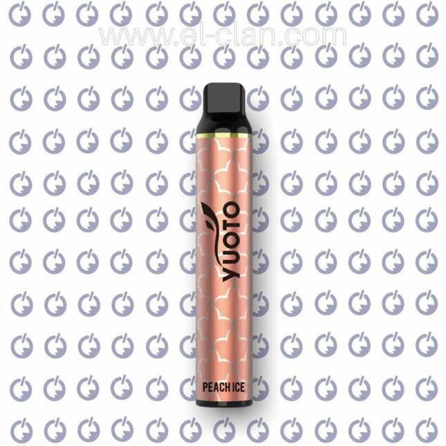 Yuoto Luscious Peach Ice disposable 🍑 خوخ ساقع - Yuoto disposable -  الكلان فيب el-clan.