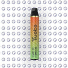 Yuoto Switch Mint & Apple Ice disposable vape with mint and apple flavors, 3000 puffs, salt nic, in a sleek design.