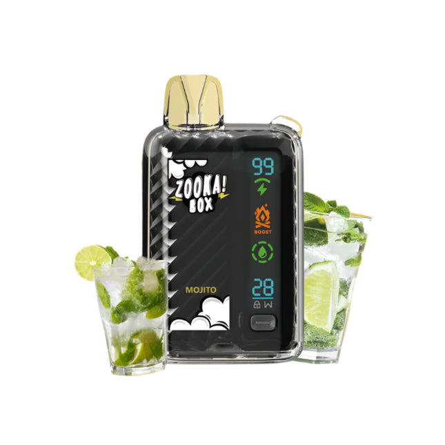 Zooka Box Disposable 25K Mojito Lemon Mint