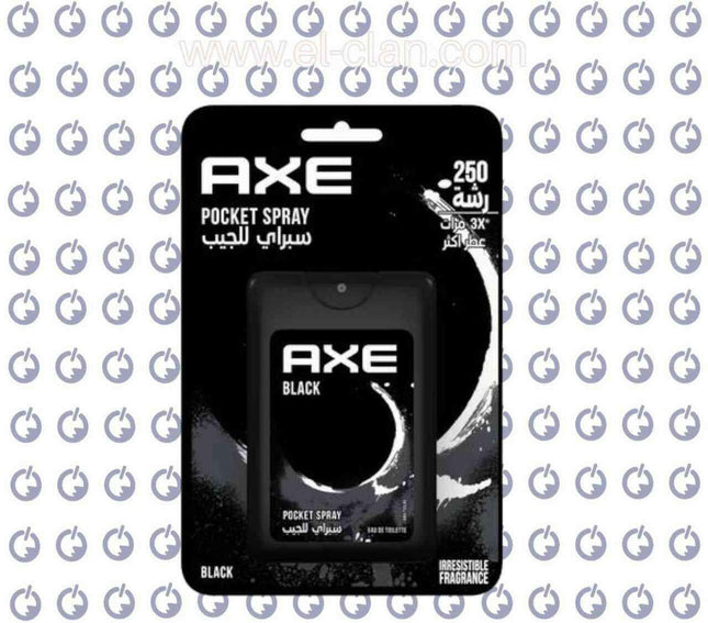 Axe Black Pocket Spray for Men اكس سبراى للجيب - Axe -  الكلان فيب.
