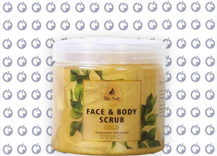 Bio Soft Face & Body Scrub Gold ماسك دهب - Bio Soft -  الكلان فيب.