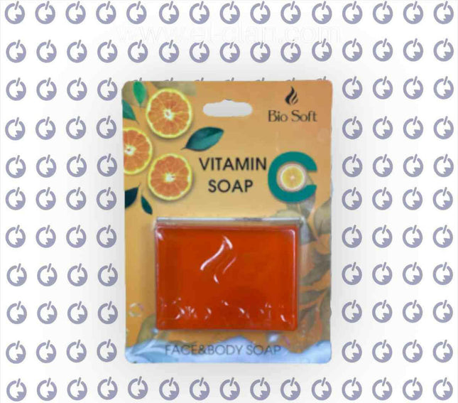 Bio Soft Vitamin Soap Face & Body Soap صابون الوجه والجسم - Bio Soft -  الكلان فيب.