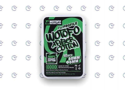 Wotofo profile xfiber cotton 6m وتوفو قطن فايبر - WOTOFO -  الكلان فيب.