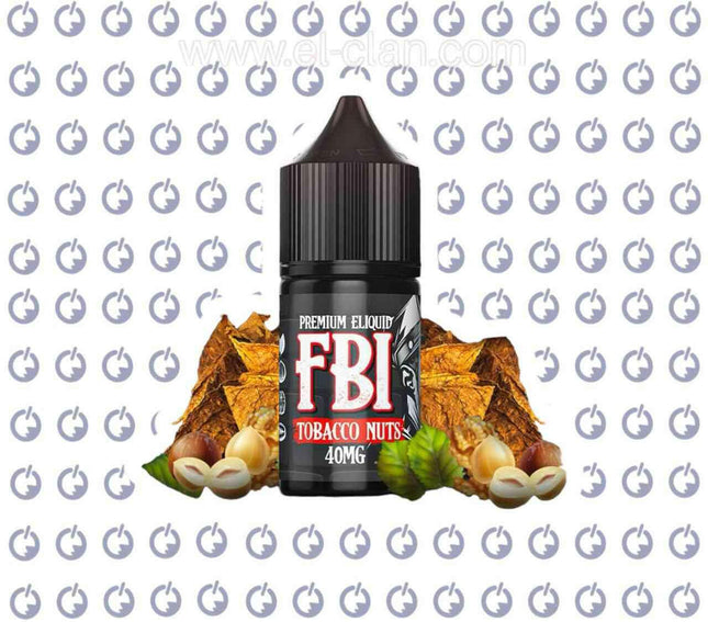 FBI SaltNic Tobacco Nuts توباكو مكسرات - FBI E-Juice -  الكلان فيب.