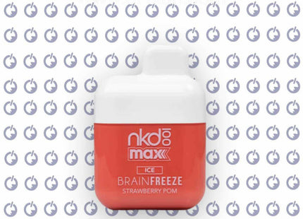 Naked Brain Freeze Ice disposable فراوله كيوي رمان - naked disposable -  الكلان فيب.