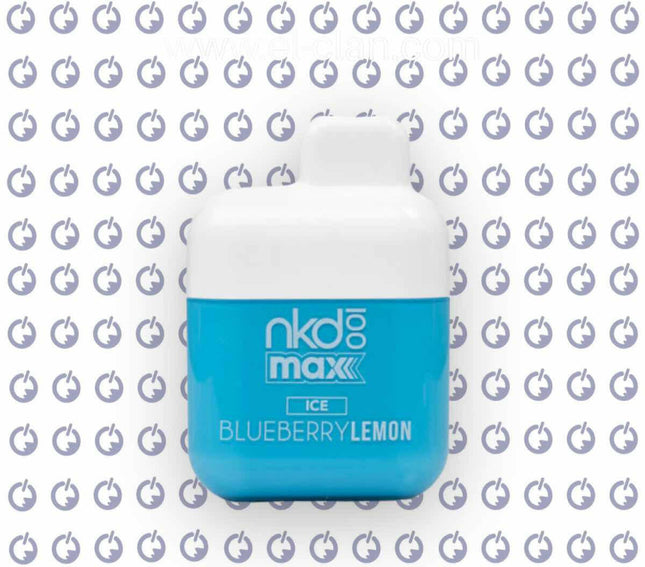 Naked Max Blueberry Lemon Ice disposable توت ليمون - naked disposable -  الكلان فيب.