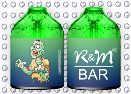 R and M Bar Spear Mint disposable نعناع - RandM Dazzle -  الكلان فيب el-clan.