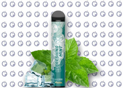 Vozol Bar Refreshing Mint disposable 🧊 نعناع منعش - Vozol disposable -  الكلان فيب.